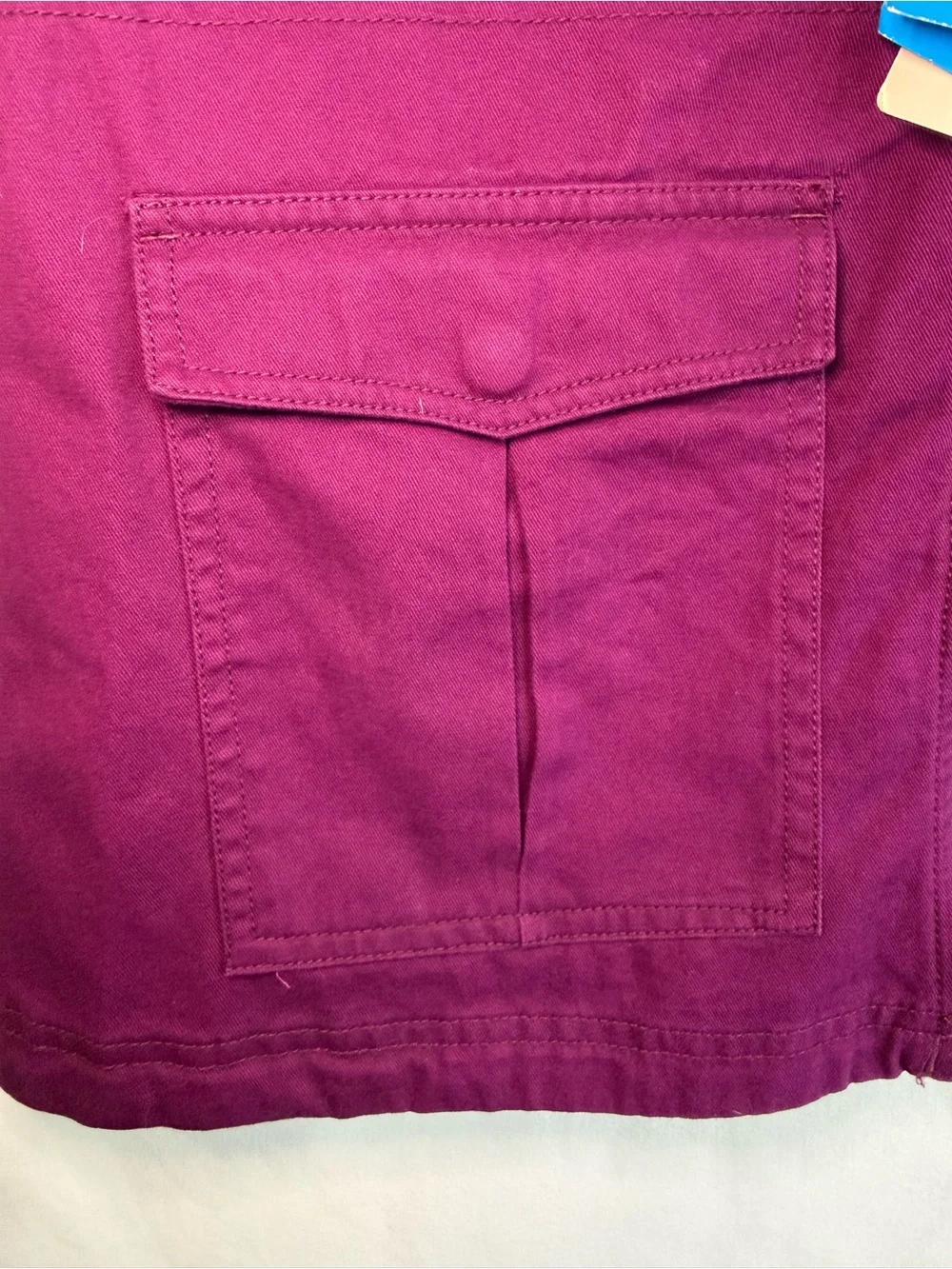 NEW Columbia Purple Full Zip Cotton Canvas Riverfront Utility Vest, size M